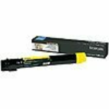 LEXMARK Extra High Yield Yellow  Laser Toner Cartridge 22K YLD C950X2YG